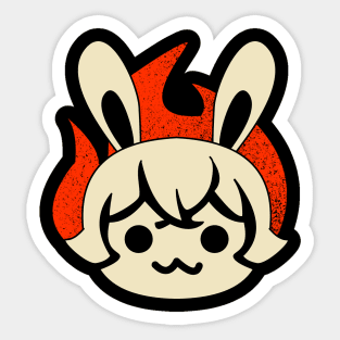 Genshin Impact Bunny-Triggered Sticker